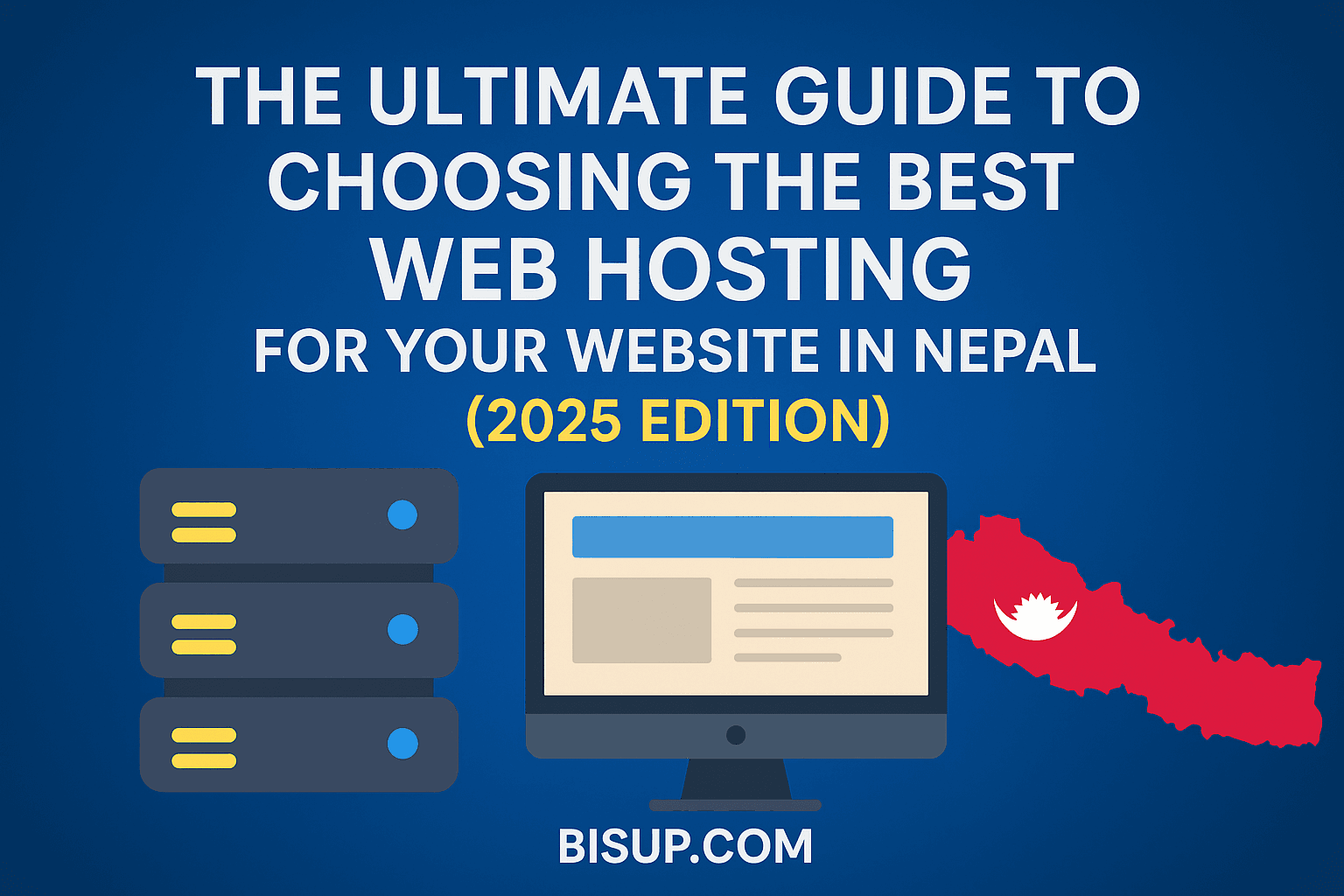 The Ultimate Guide to Choosing the Best Web Hosting for Your Website in Nepal (2025 Edition)